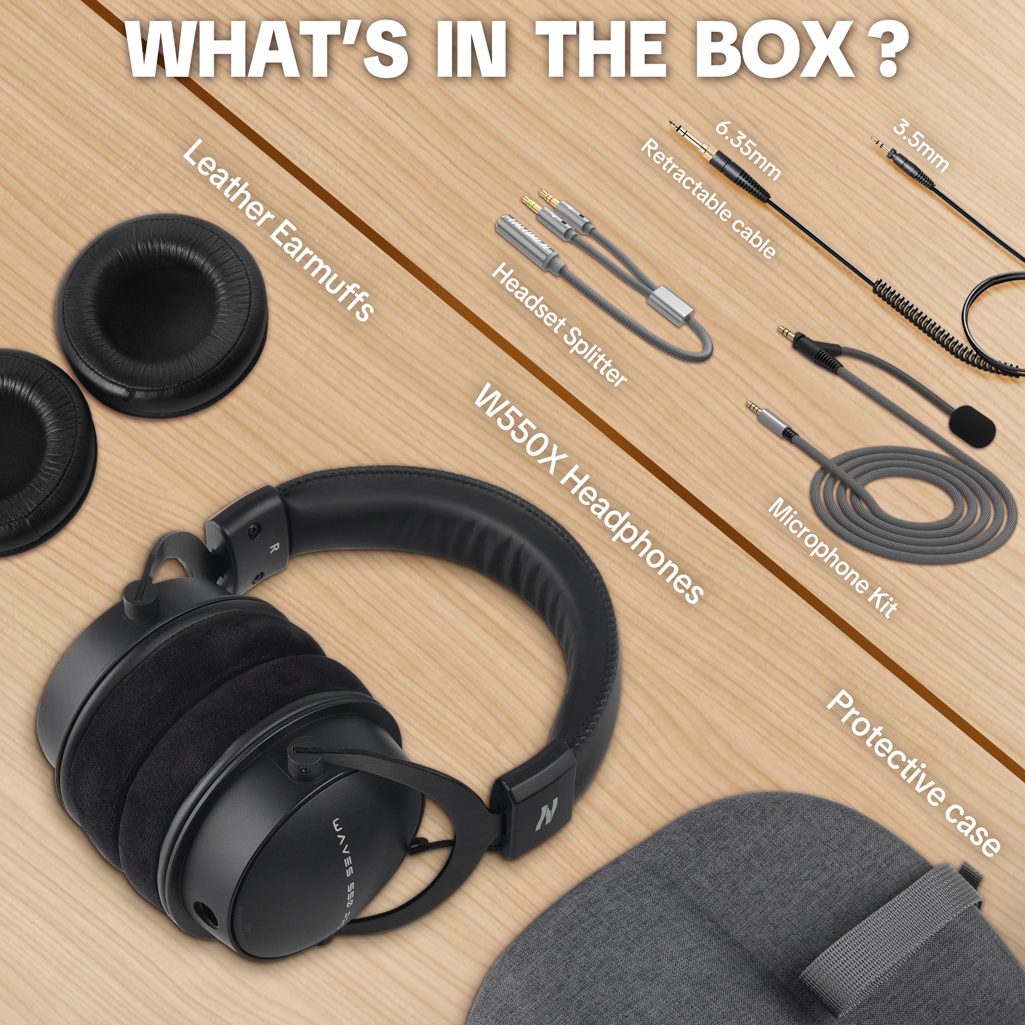 Talomen Ti660x | Cuffie cablate per monitoraggio professionale in studio